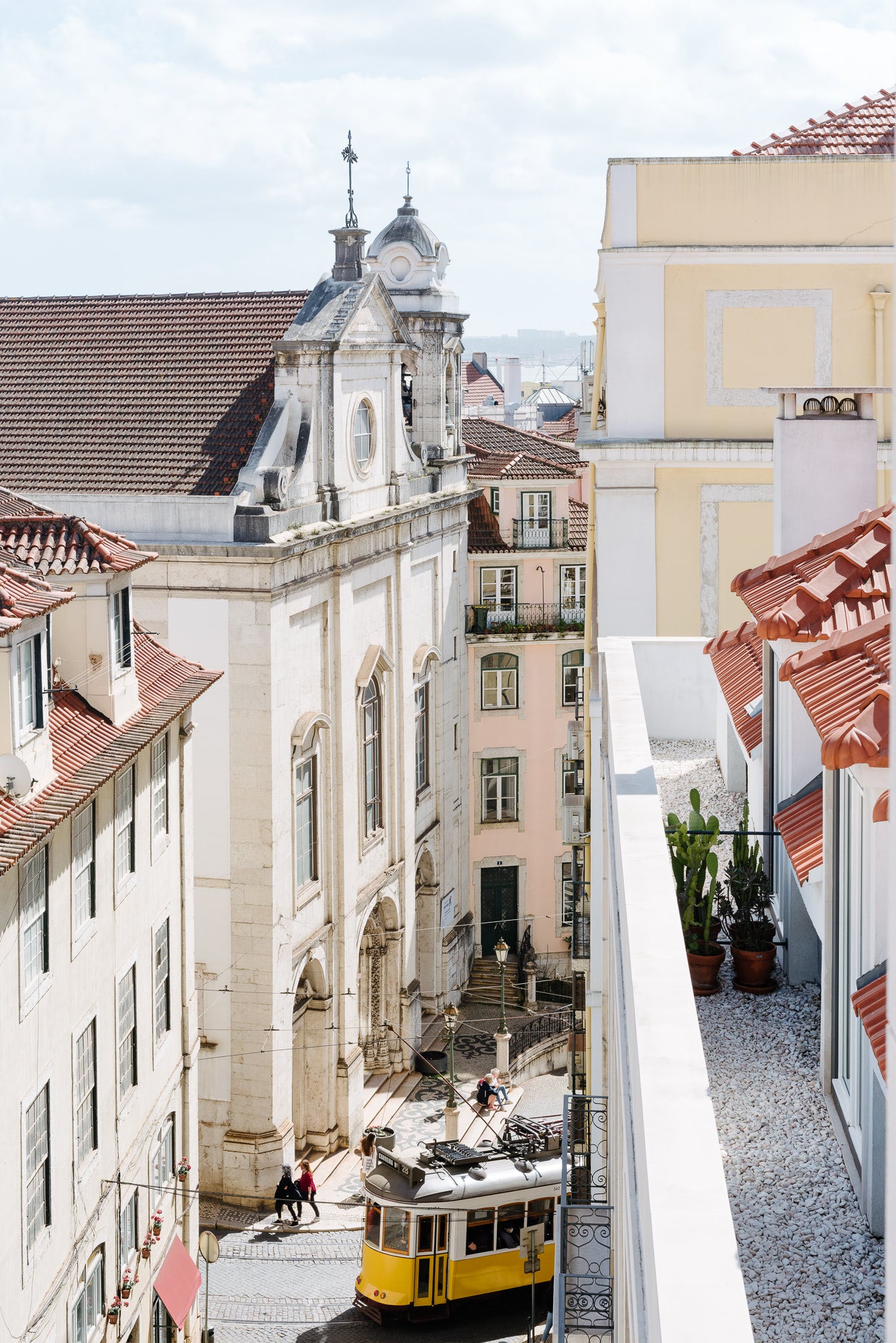 Lisbon boutique apartment - terrace